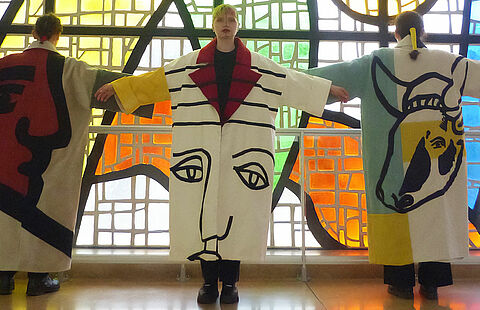 Présentation d'une quarantaine de costumes originaux directement inspirés de l’œuvre de Fernand Léger